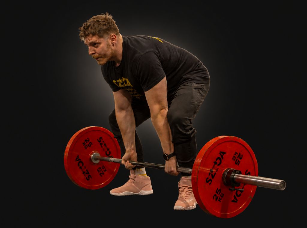 Erőemelés Barnival a SZTOA Gym-ben Szentendrén